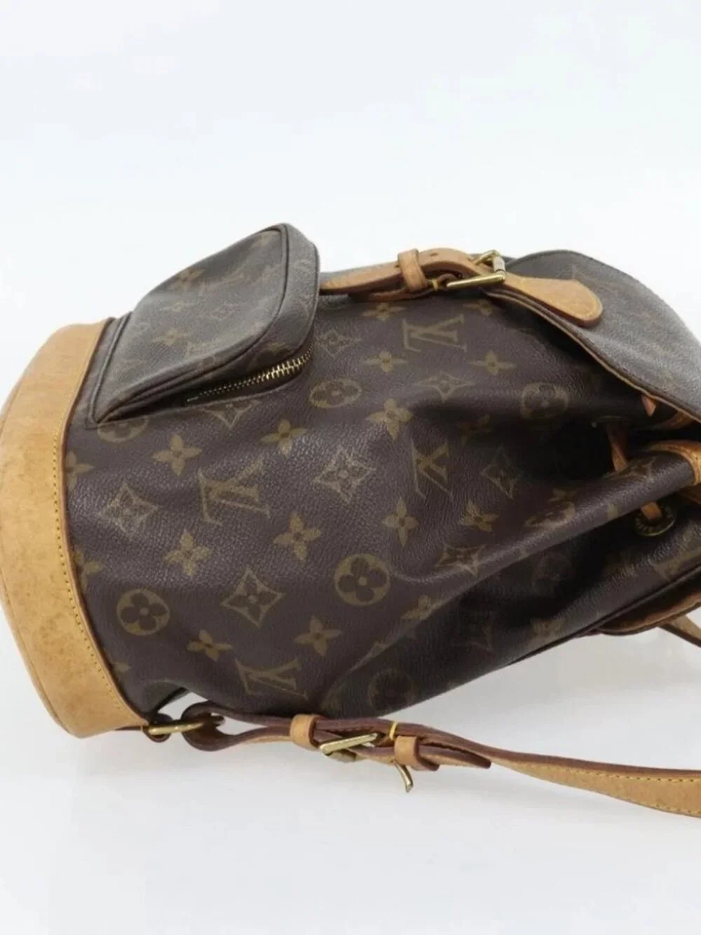 LOUIS VUITTON Monogram Montsouris PM Backpack M51137 LV Auth bs35318A